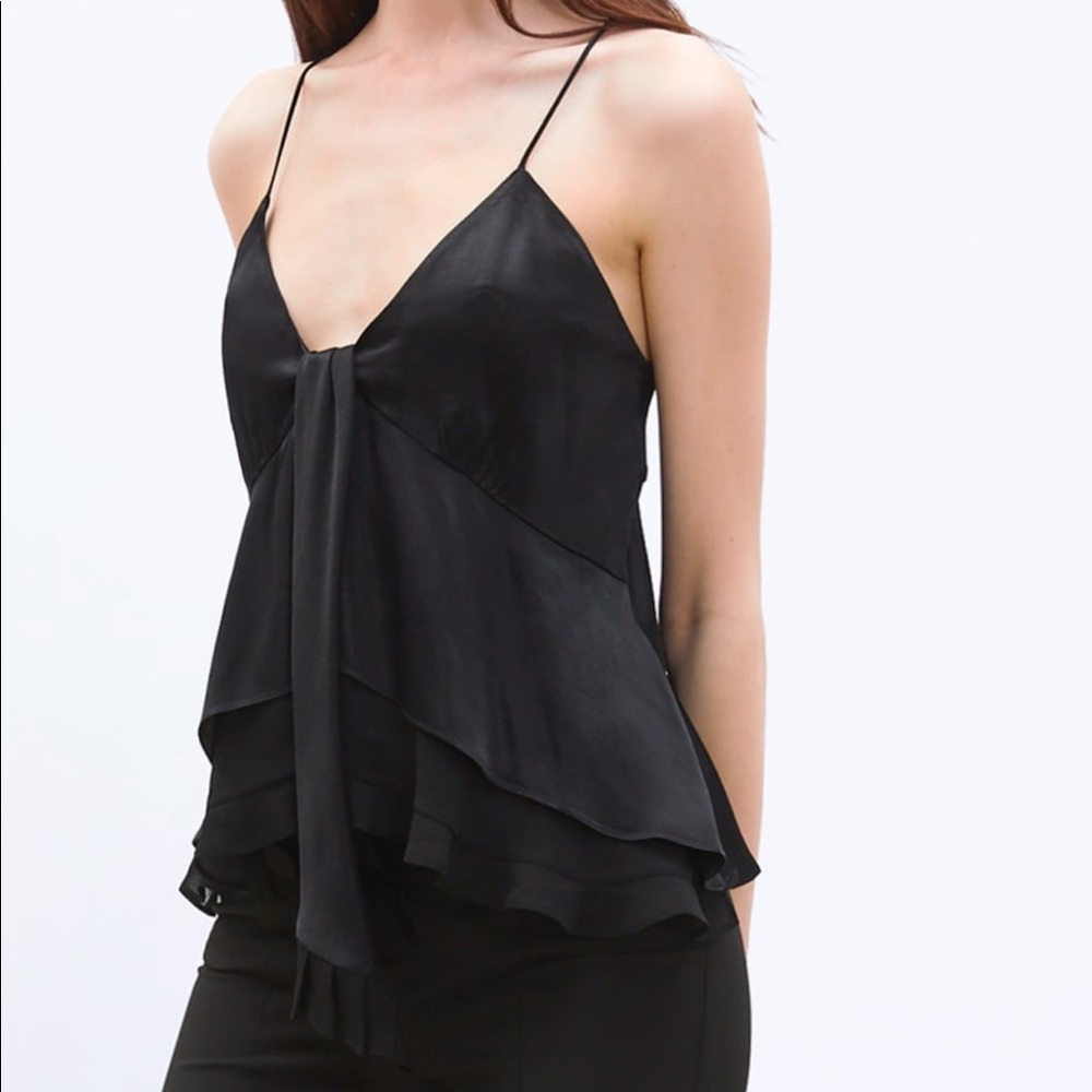Zara silky camisole tank